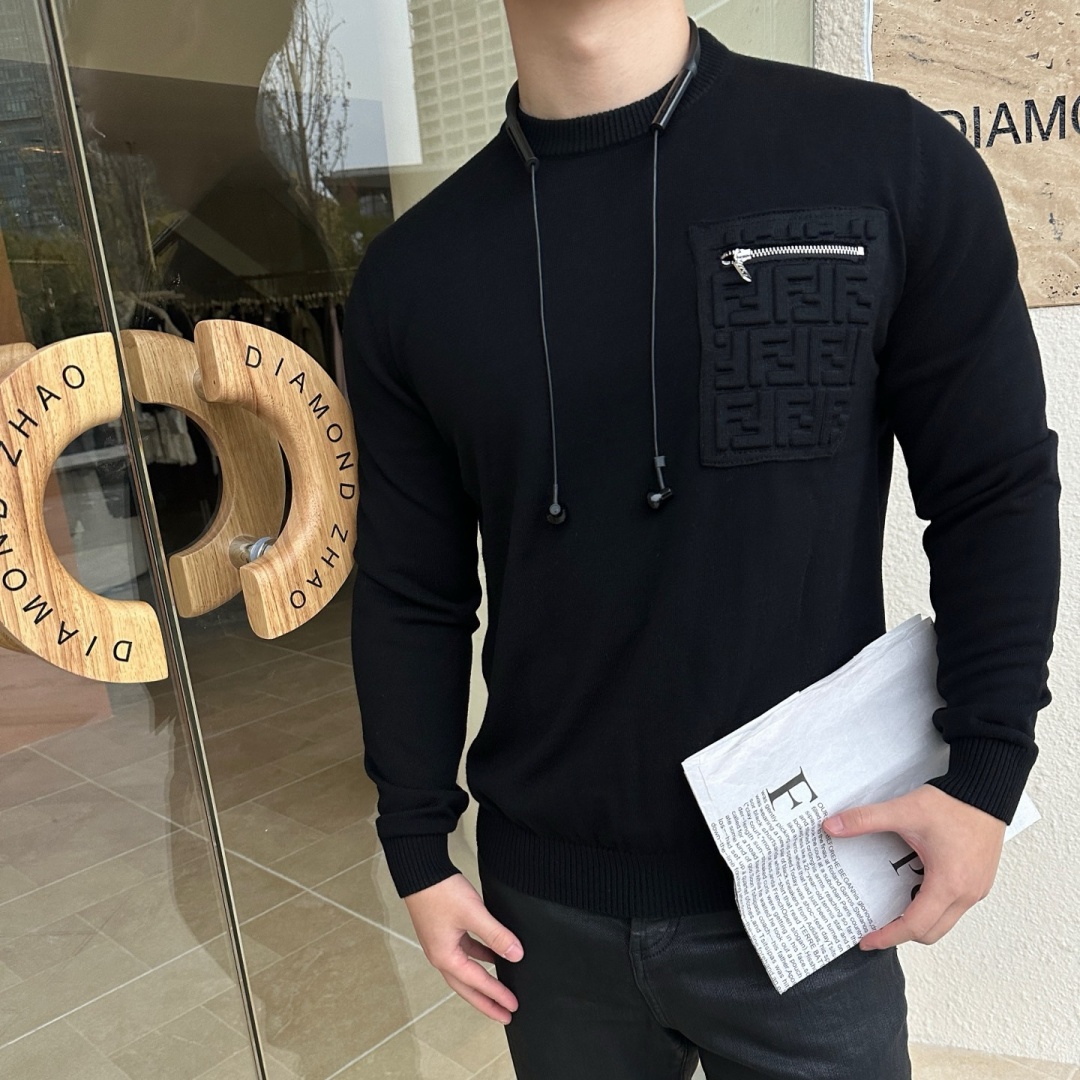 [홍콩명품,FENDI] 펜디 2026 남성용 니트 풀오버 FD893 PD 홍콩명품의류,구매대행,온라인명품
