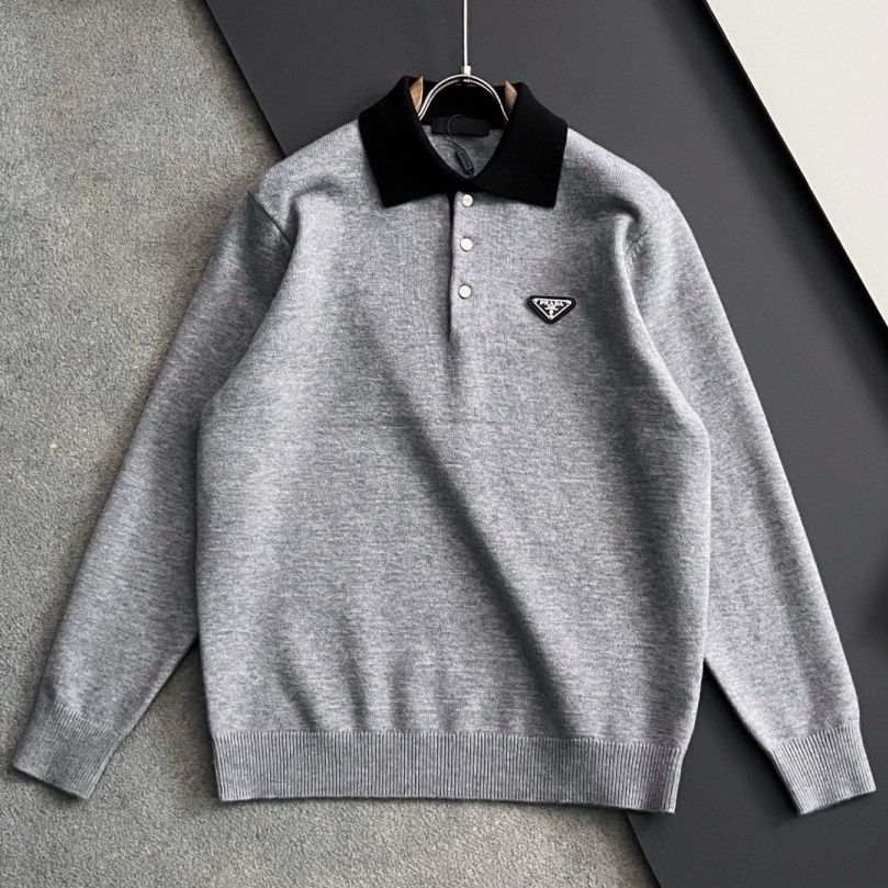 [홍콩명품.PRADA] 프라다 2026 남성용 니트 풀오버 PD2235 PD 홍콩명품의류,구매대행,온라인명품
