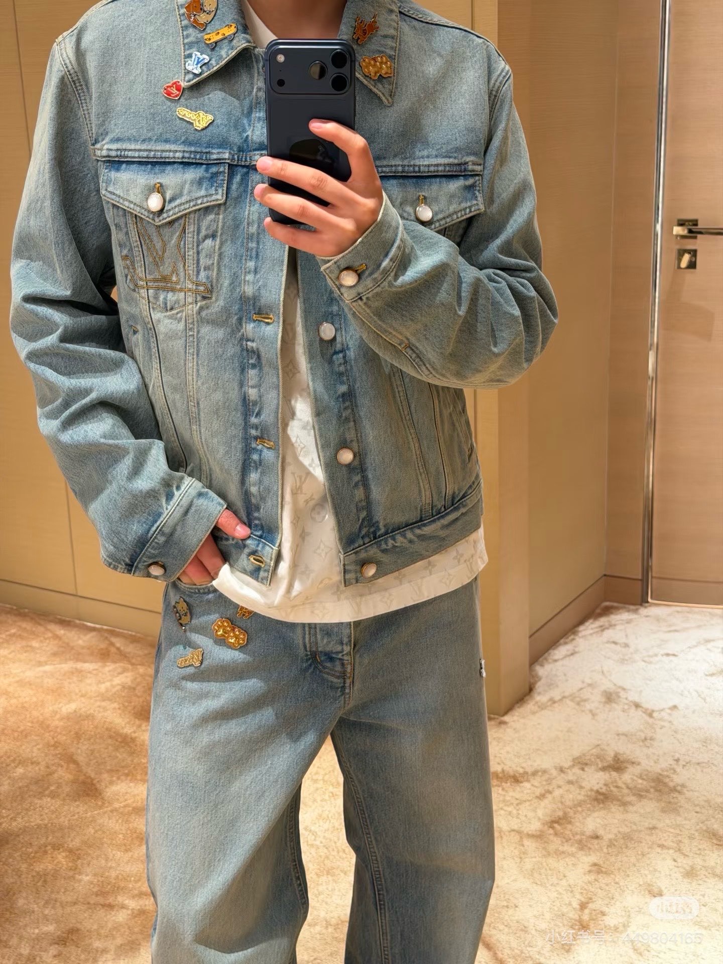 [홍콩명품.LOUIS VUITTON] 루이비통 2026 남성용 청자켓세트 LV3809 PD 홍콩명품의류,구매대행,온라인명품