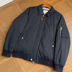 [홍콩명품.BRUNELLO CUCINELLI]브루넬로 쿠치넬리 2026 남성용 스웨이드+덕다운 패딩자켓 BL1811 HD