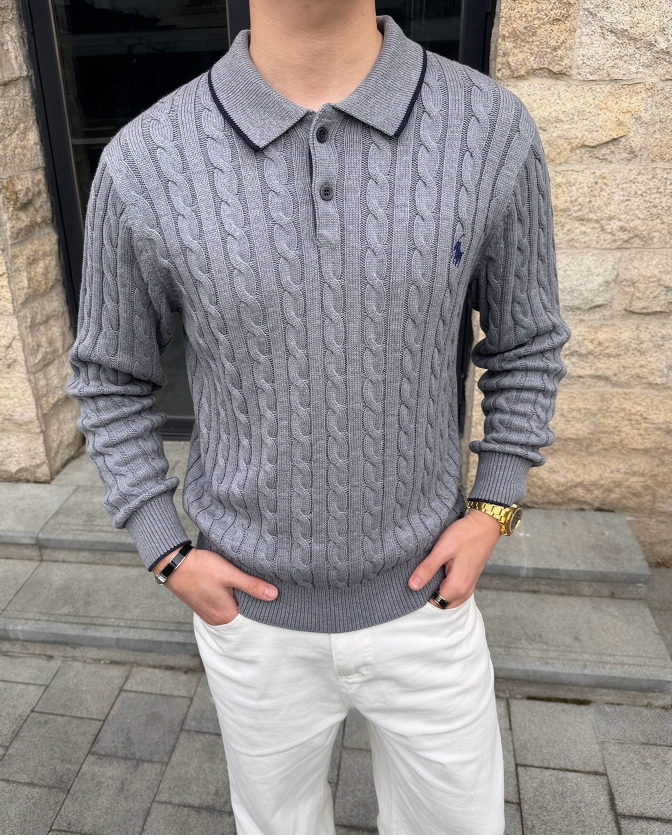 [홍콩명품.Ralph lauren] 랄프로렌 2026 남성 니트 풀오버 GT805 HD 홍콩명품의류,구매대행,온라인명품