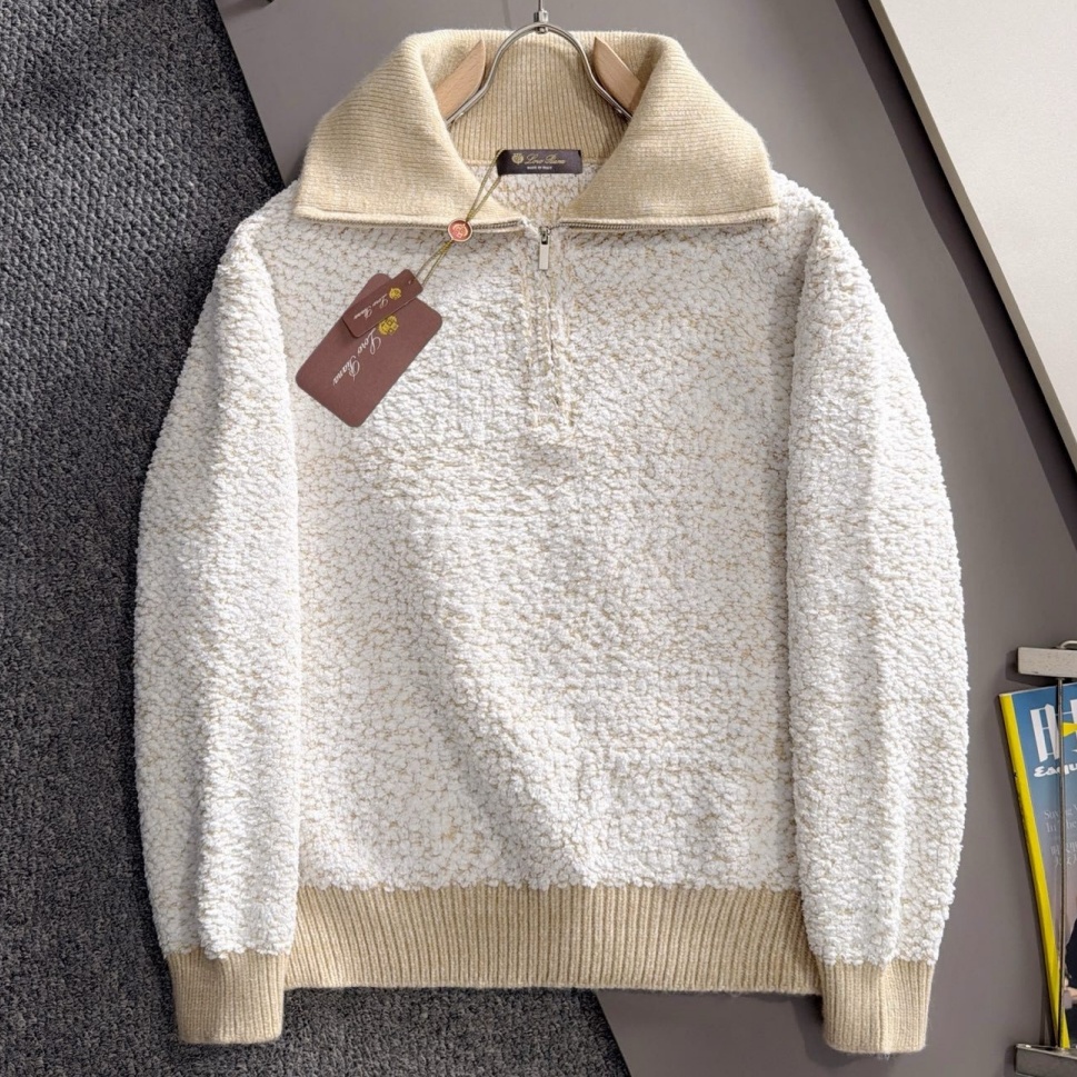 [홍콩명품.loro piana]로로피아나 2026 남성용 울혼방 풀오버 LP1674 HD  홍콩명품의류,구매대행,온라인명품