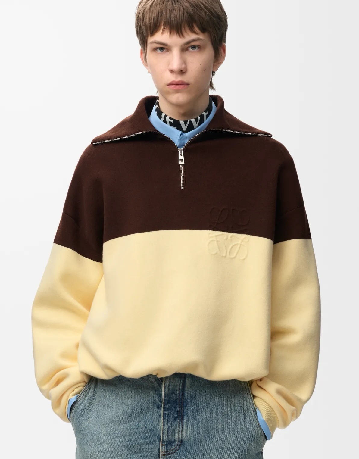 [홍콩명품.LOEWE] 로에베 2026 남성용 울혼방 풀오버 LE741 PD  홍콩명품의류,구매대행,온라인명품