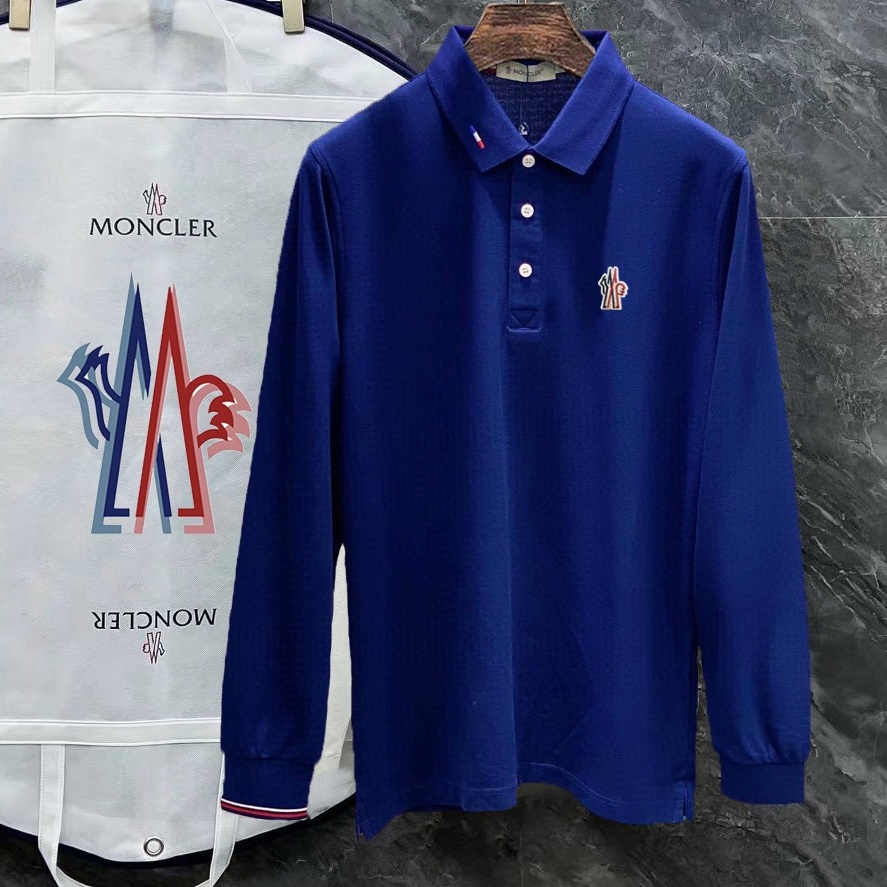 [홍콩명품.MONCLER] 몽클레어 2026 남성용 폴로 긴팔티 MQ2046 PD  홍콩명품의류,구매대행,온라인명품