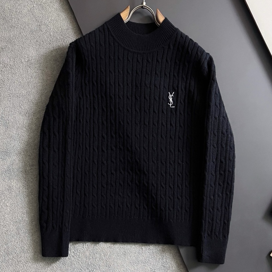 [홍콩명품.SAINT LAURENT] 생로랑 2026 남성용 울혼방  풀오버  YSL121 PD 홍콩명품의류,구매대행,온라인명품